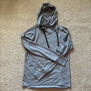 Material Girl Charcoal Hoodie Sweater